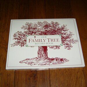 NEW Family Tree Record Book & Holder